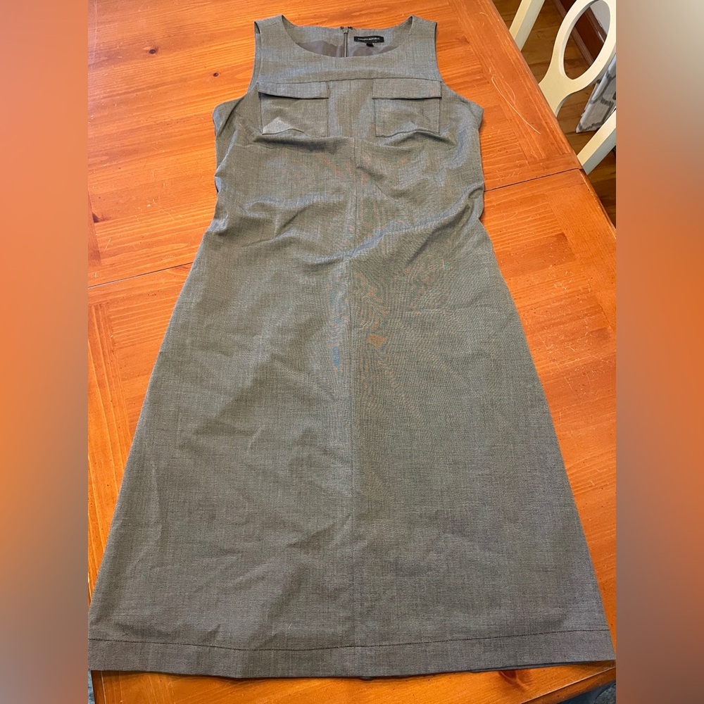 Banana Republic Charcoal Sleeveless dress